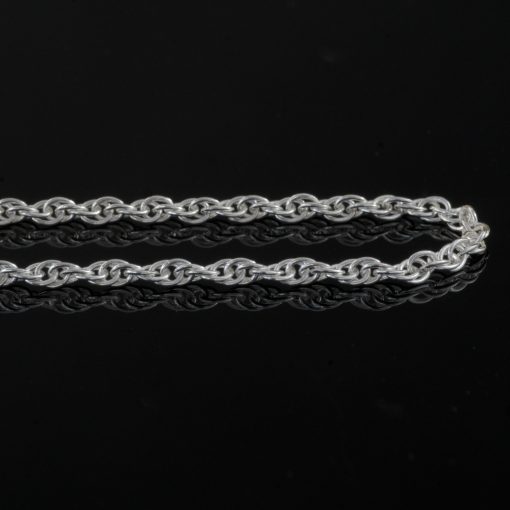 Linx - Halsband sterling silver, bubbla runda länkar
